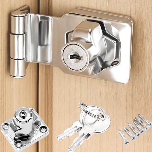 Hasp lock right angle - right,