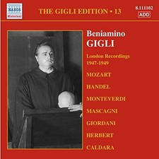 Gigli beniamino london - gigli,,
