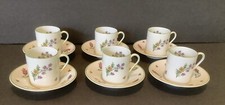 Set Of 6 Royal Limoges Tiffany