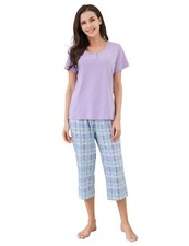 RH Ladies Pajama Cropped