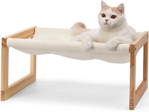 Cat bed with - with, cover
