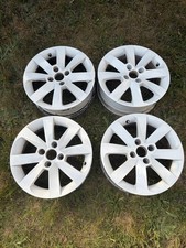 Four white skoda citigo alloy - skoda,