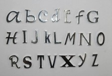 LINKS OF LONDON Incomplete Silver Plate Fridge Magnet Letter Set X22 NEW RRP900
