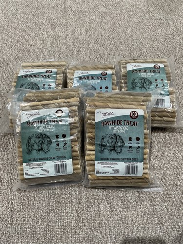 Rawhide twists dog - twists, 5"