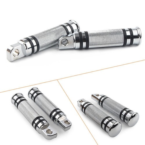 Pair chrome aluminum male - pair,