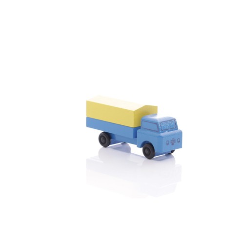 Wooden toy truck with - wooden,