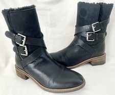 Jigsaw Ruban Shearling Black