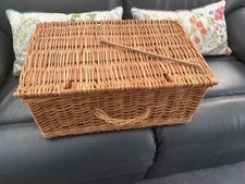 Vintage Wicker Picnic Basket