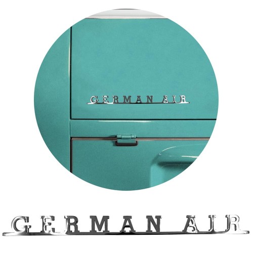 Decklid script emblem badge - script,