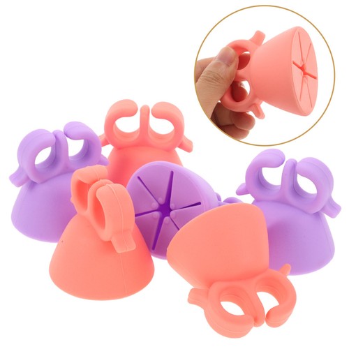 Set silicone nail polish - set,