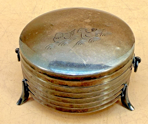 Japanese meiji silver tripod - meiji,