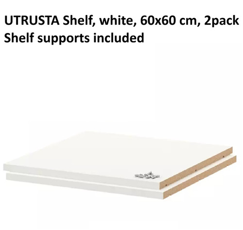 Ikea utrusta white shelf - ikea,