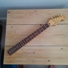 Loaded  Strat Style Guitar Neck With F Decal #2