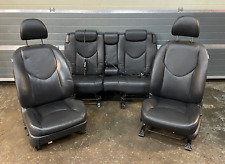TOYOTA RAV4 XA30 FULL LEATHER INTERIOR SEATS SET IN BLACK FRONT & REAR 2005-2009