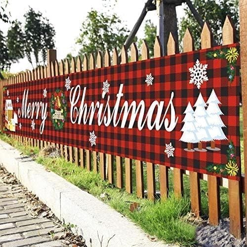 Christmas banner outdoor - christmas,