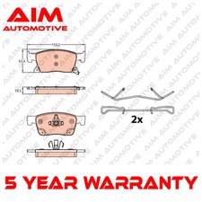 Brake Pads Set Front AIM Fits