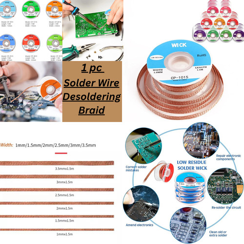 Solder wick desoldering braid - desoldering,