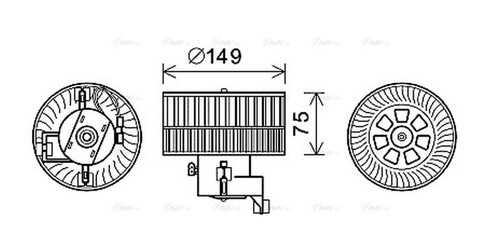 Ava blower fan - ava, for