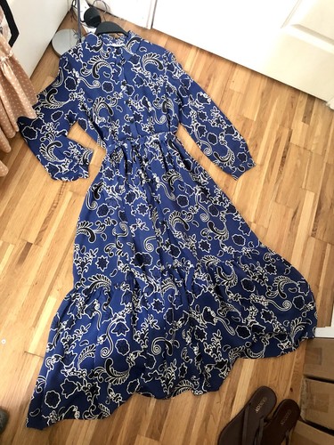 Zara printed floral - floral, blue