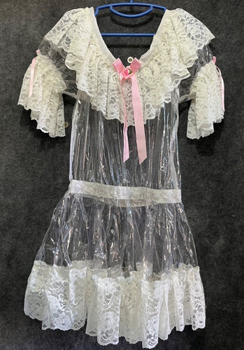 Crystal clear frilly - crystal, dress
