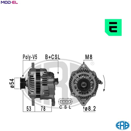 Alternator 210955a for - alternator,