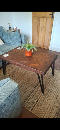 Rectangular herringbone dark - rectangular,