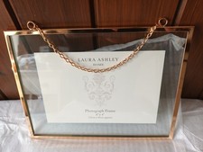 LAURA ASHLEY Gold Metal Glass