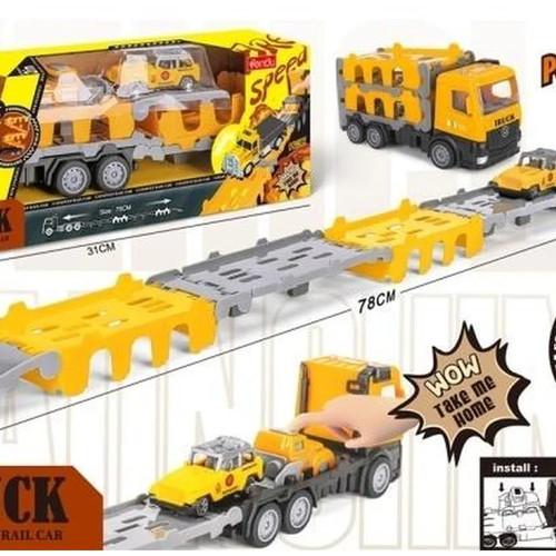 Construction tow truck top - construction,