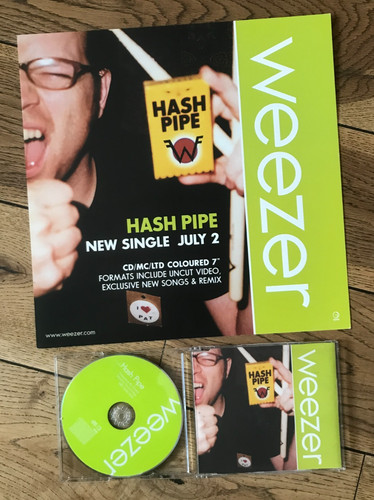 Weezer 12x12 promo card - 12x12,