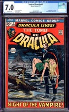 TOMB OF DRACULA #1 CGC 7.0 OW