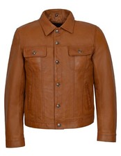 Men's TRUCKER Lambskin Leather