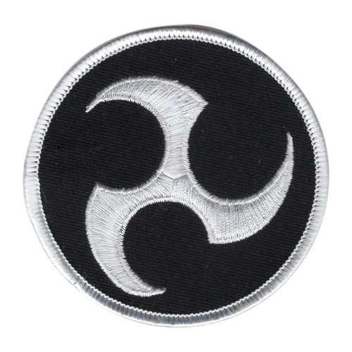 Martial arts embroidered badge - martial,