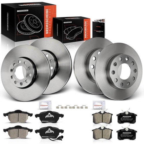 Brake discs pads front - &,