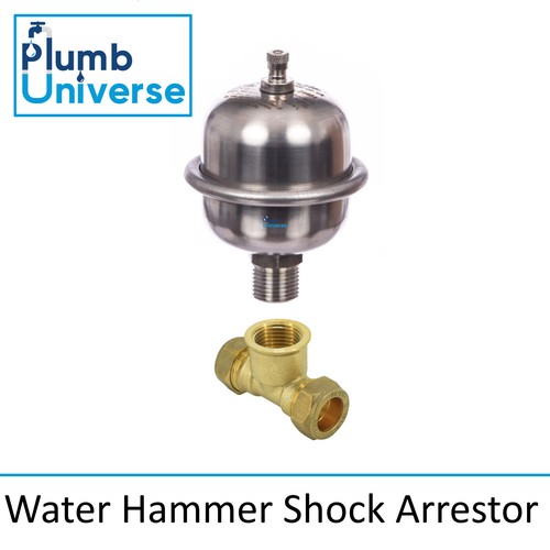 Water hammer shock arrestor - hammer,