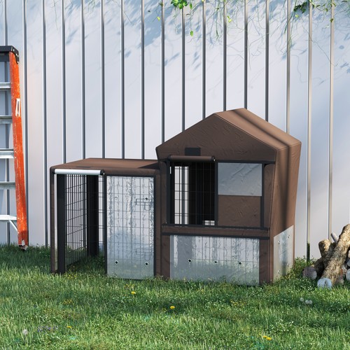 Pawhut rabbit hutch cover - pawhut,