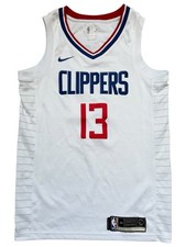 Nike LA Clippers NBA Jersey Paul George 13 Association Swingman Jersey Men's S