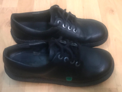 Kickers low mens black shoes - low,