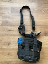 Hy Grazing Muzzle black pony size small