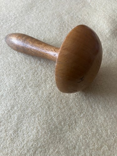 Vintage wooden darning