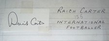 Raich Carter Footballer