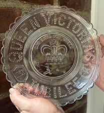 Commemorative Pressed Glass