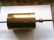 c1880 LONGCASE regulator GRANDFATHER CLOCK PENDULUM BOB+SLIDE