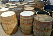 SOLID OAK WHISKEY BARREL 40