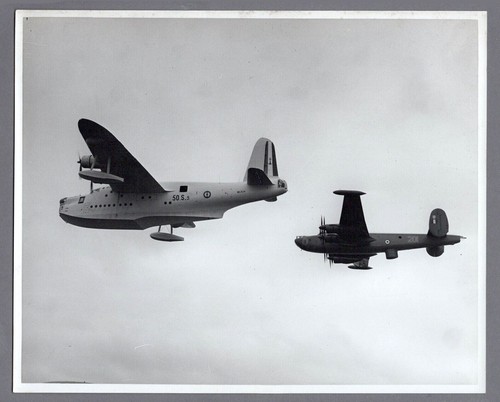 Short sunderland flying - flying, boat