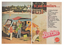 ADVERTISING ADVERTISING WERBUNG ITALIAN CLIPPING 1976 BARBIE MATTEL BEACH-BUS