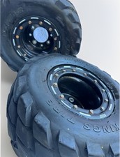 Suzuki LTR/LTZ DWT BEADLOCK REAR WHEELS & TYRES 4/115 8x8 BLACK