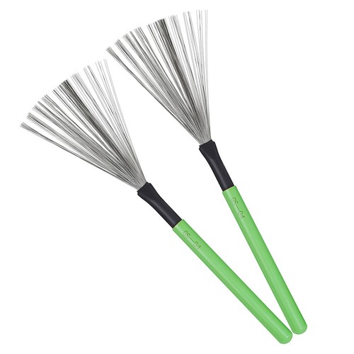 2pcs steel drum brushes wooden - 2pcs,