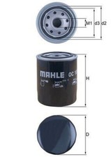 Oil Filter MAHLE Fits VW VOLVO