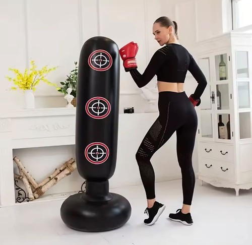 Inflatable punch bag - inflatable, women