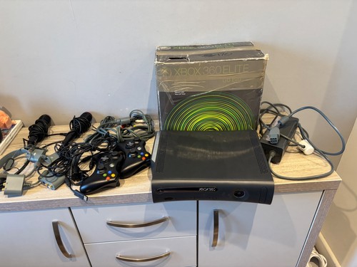 Xbox 360 black 120gb console - black,